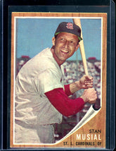 1962 Topps Stan Musial #50 Cardinals