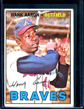 1967 Topps Hank Aaron #250 Braves