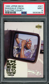 1995 Upper Deck Shaquille O'Neal Electric Court PSA 9 Magic