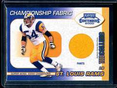2000 Panini Contenders Todd Collins Championship Fabric /300 Rams