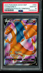 2020 Pokemon Champions Path Charizard V SWSH050 PSA 10