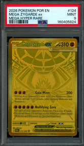 2026 Pokemon Perfect Order Mega Zygarde EX 124/088 PSA 9