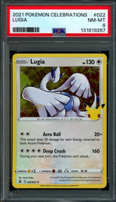 2021 Pokemon Celebrations Lugia 022/025 PSA 8