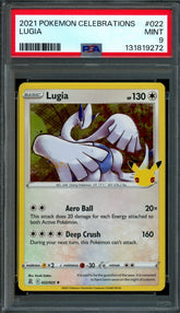 2021 Pokemon Celebrations Lugia 022/025 PSA 9