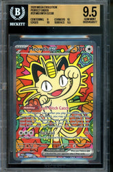 2026 Pokemon Perfect Order Meowth EX 121/088 BGS 9.5