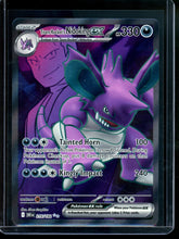 2025 Pokemon Destined Rivals Team Rocket's Nidoking EX 216/182