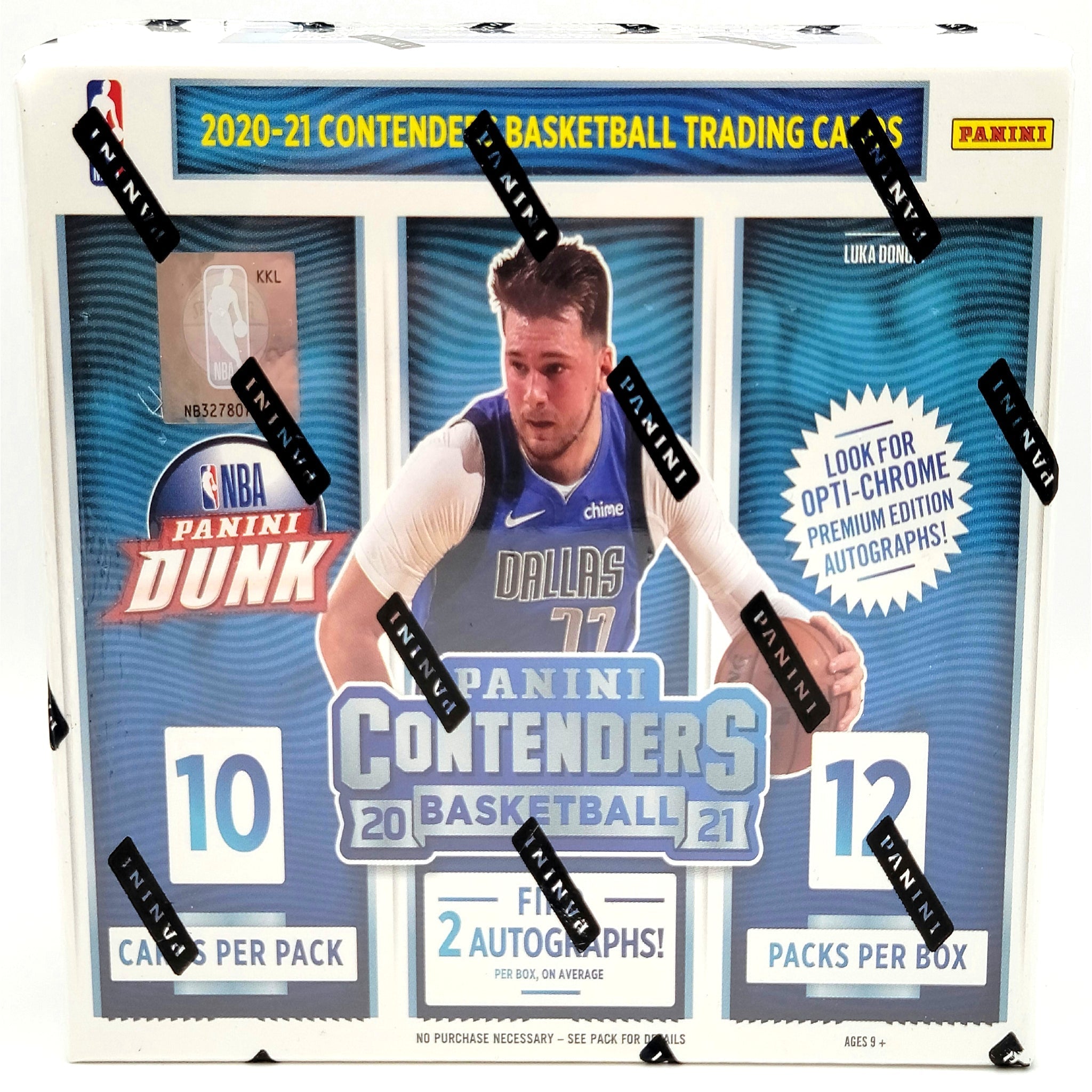 2020/21 Panini Contenders Basketball Hobby Box