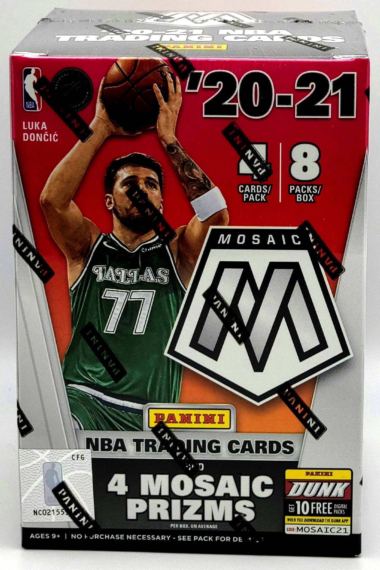 2020/21 Panini Mosaic Blaster Basketball Box