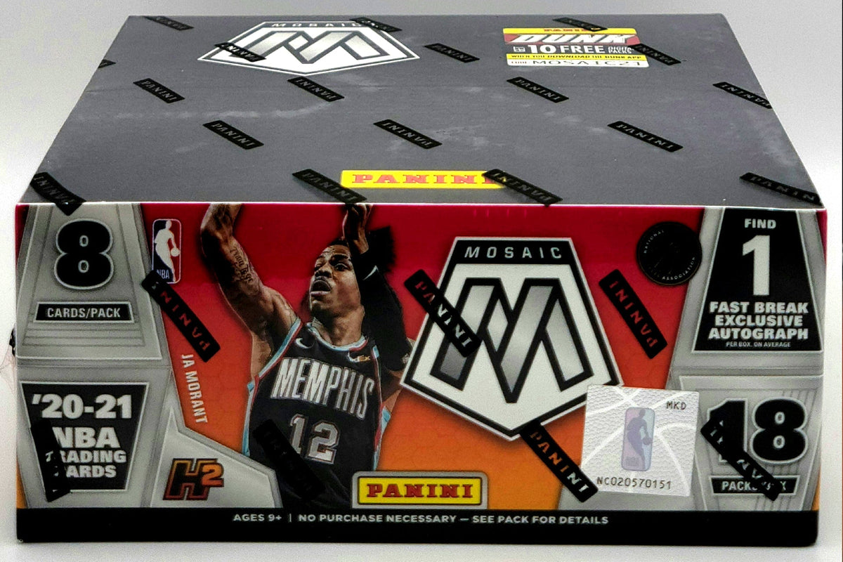 2020/21 Panini Mosaic Fast Break Basketball Hobby Box