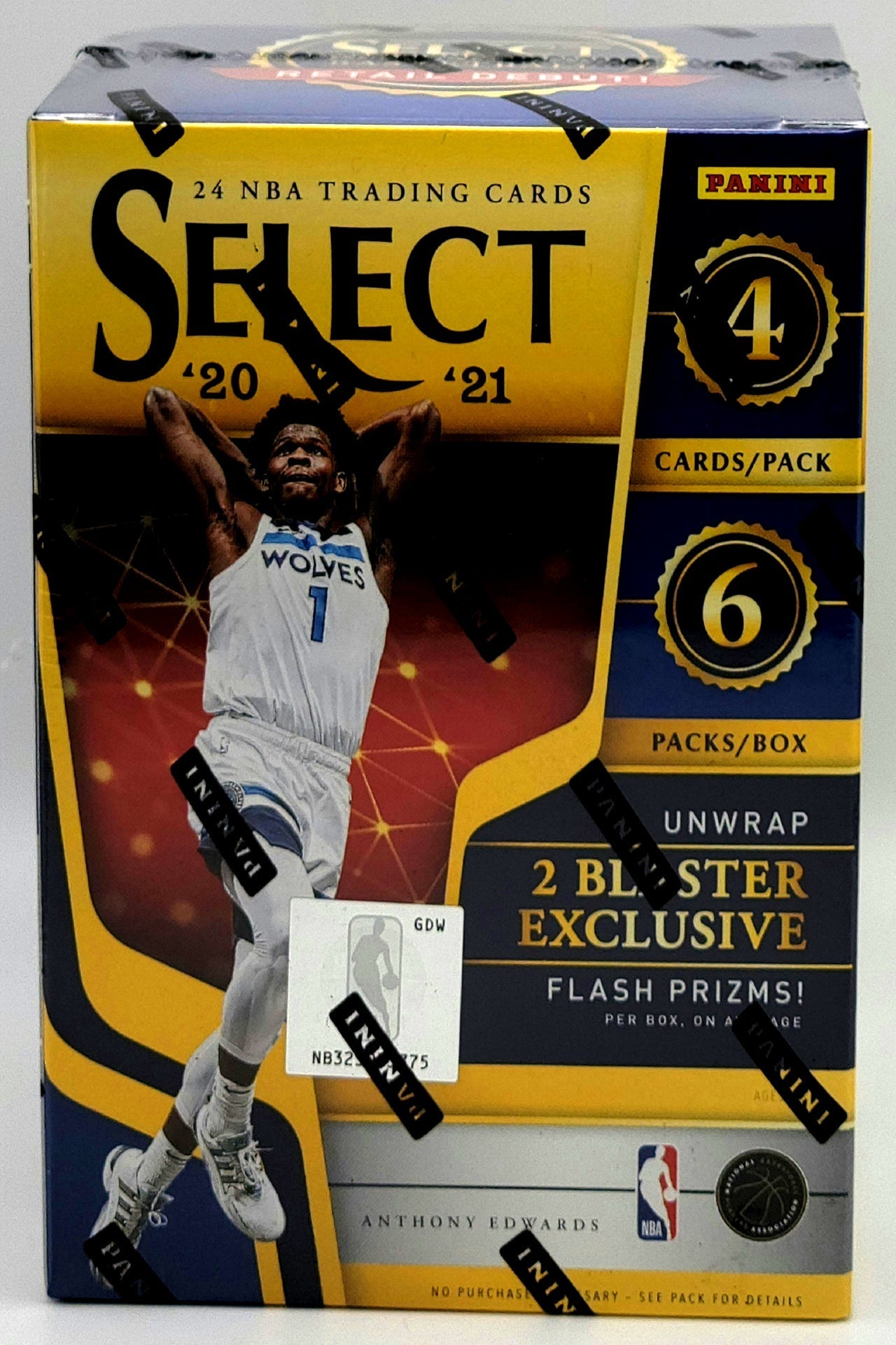 2020/21 Panini Select Basketball Blaster Box