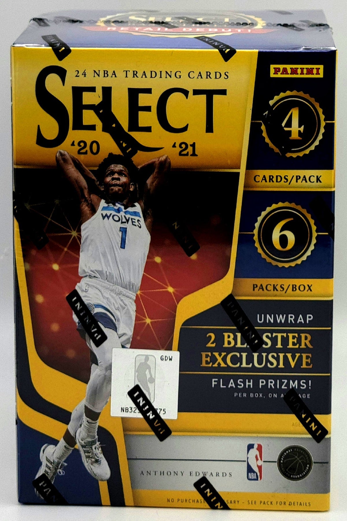 2020/21 Panini Select Basketball Blaster Box