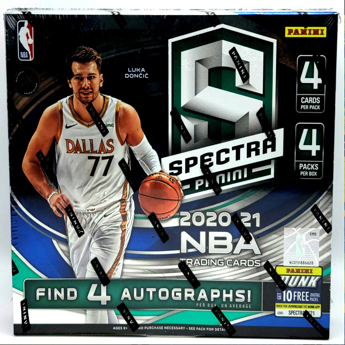 2020/21 Panini Spectra Basketball Hobby Box