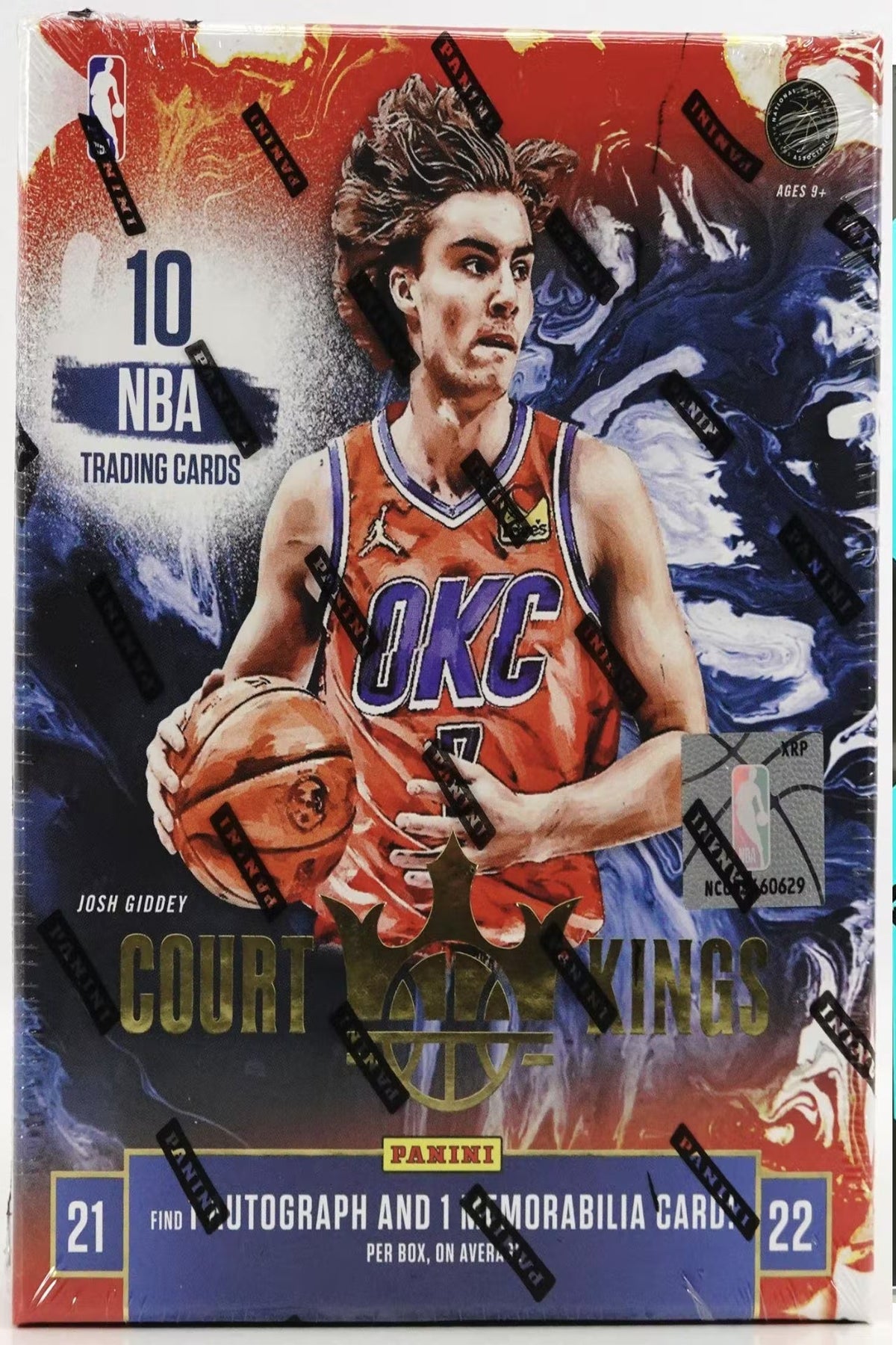 2021/22 Panini Court Kings Basketball Hobby Box