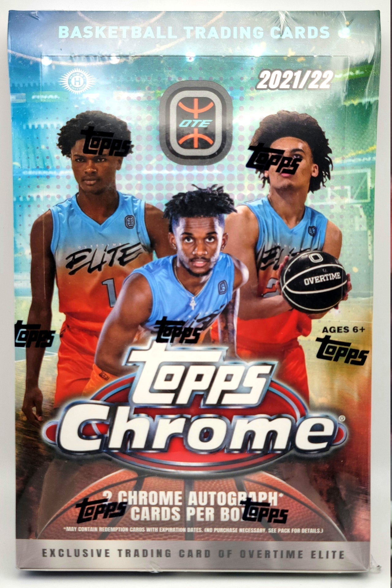 2021/22 Topps Chome Overtime Elite Basketball Hobby Box