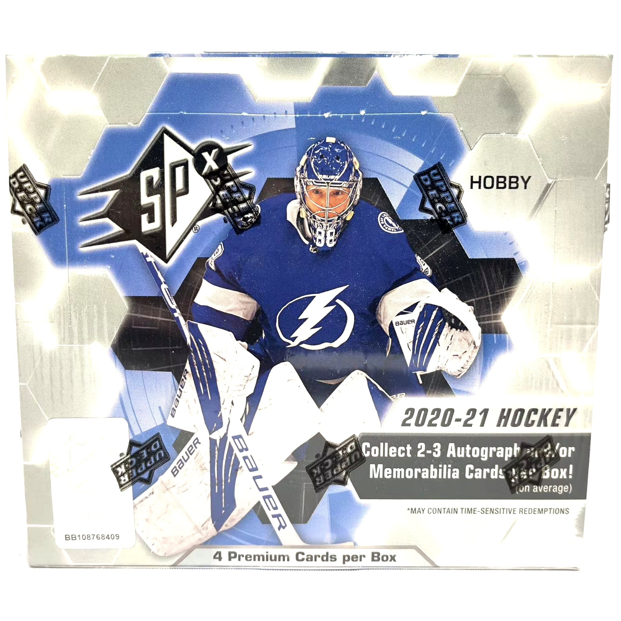 2020/21 Upper Deck SPx Hockey Hobby Box