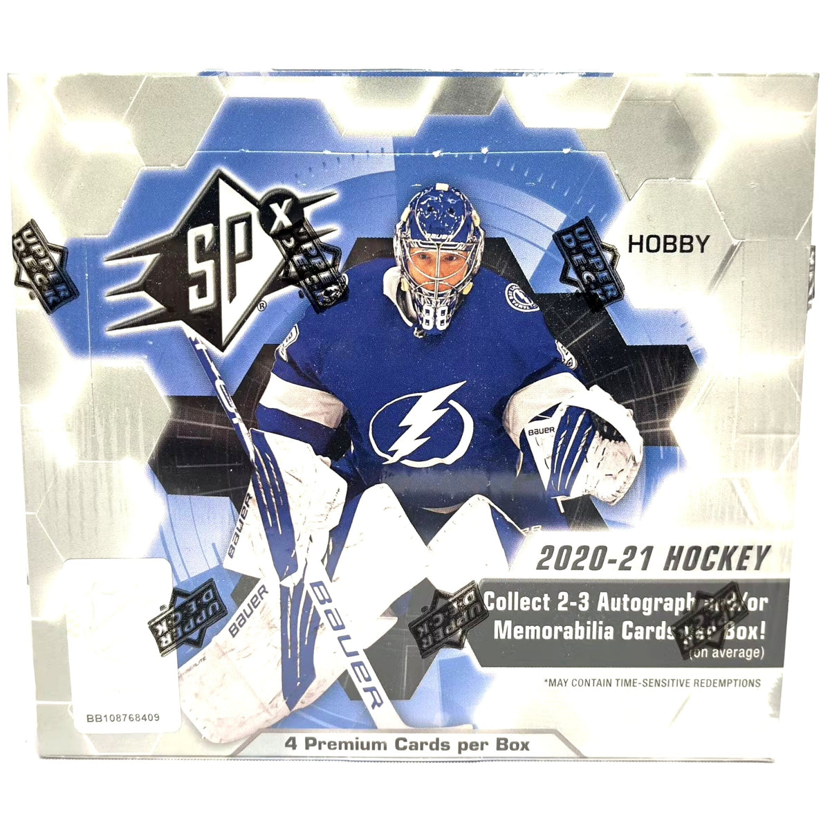 2020/21 Upper Deck SPx Hockey Hobby Box