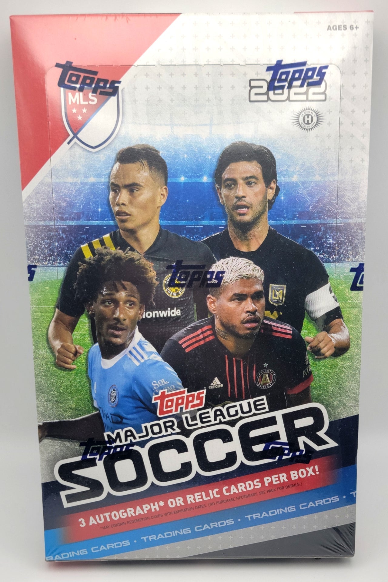 2022 Topps MLS Soccer Hobby Box