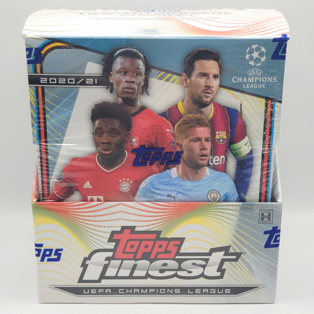2020/21 Topps Finest UEFA Champions League Soccer Hobby Box