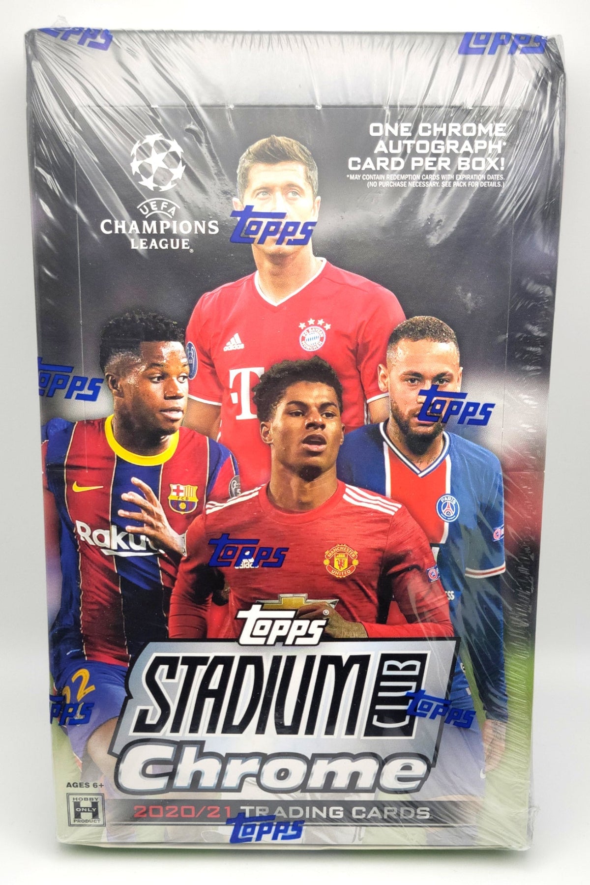 2020/21 Topps Stadium Club Chrome Soccer Hobby Box