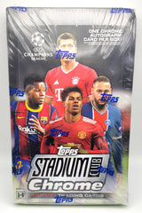 2020/21 Topps Stadium Club Chrome Soccer Hobby Box
