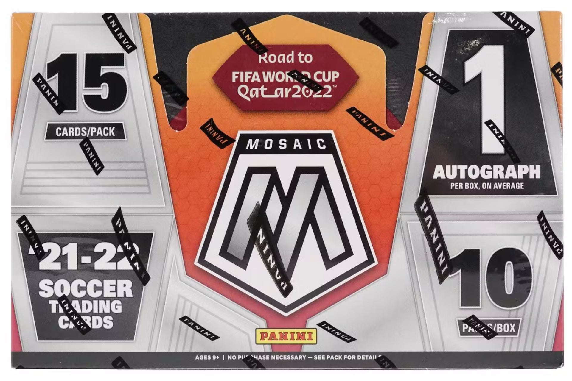 2021/22 Panini Mosaic FIFA World Cup Soccer Hobby Box