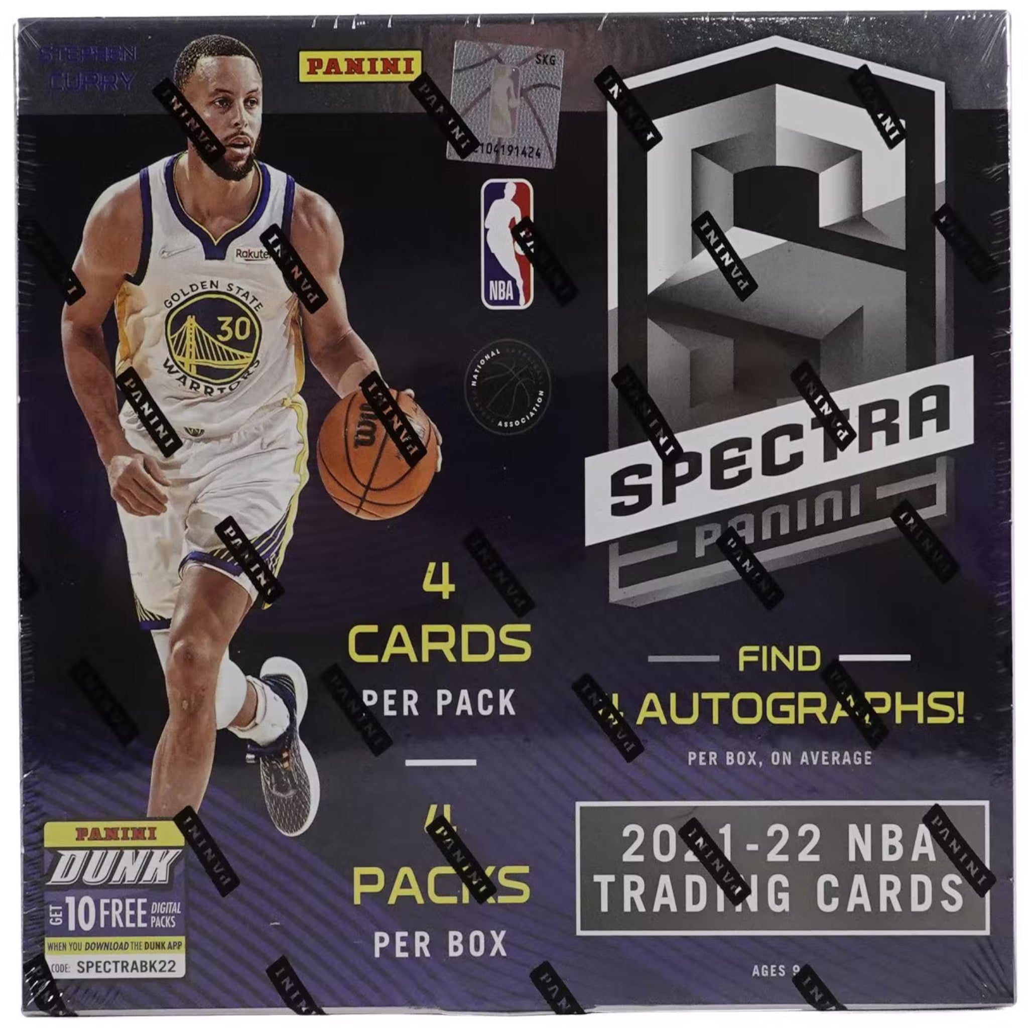 2021/22 Panini Spectra Basketball Hobby Box