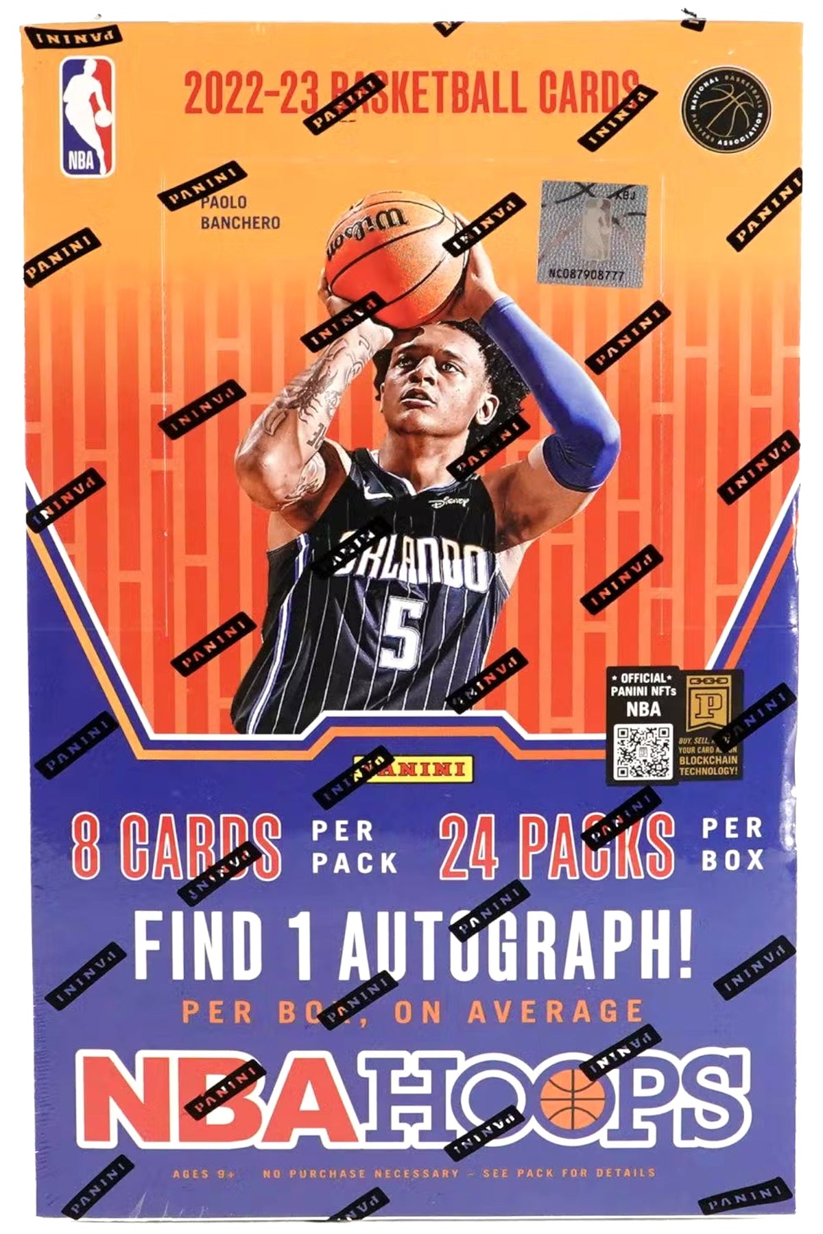 2022/23 Panini NBA Hoops Basketball Hobby Box