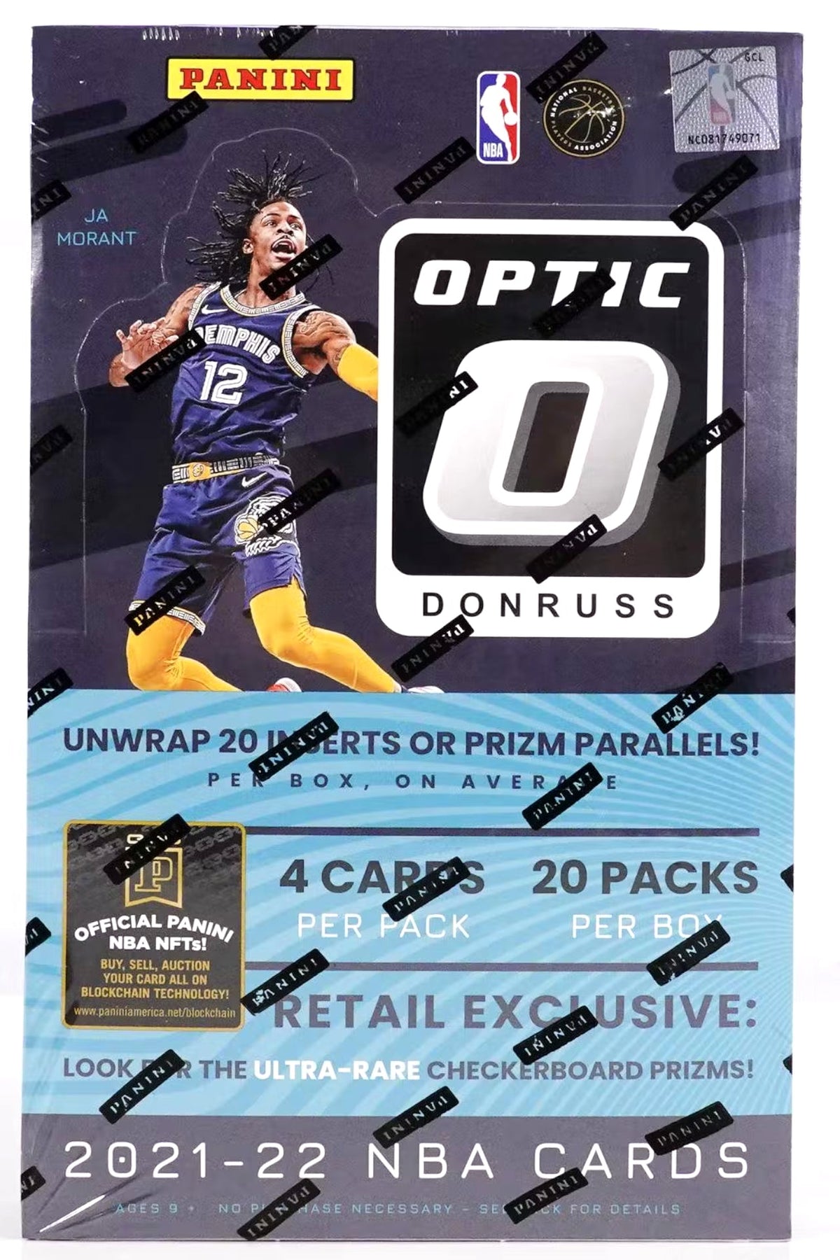2021/22 Panini Donruss Optic Basketball Retail Box
