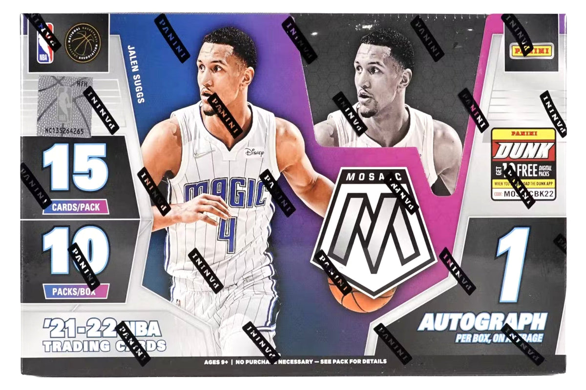 2021/22 Panini Mosaic Basketball Hobby Box