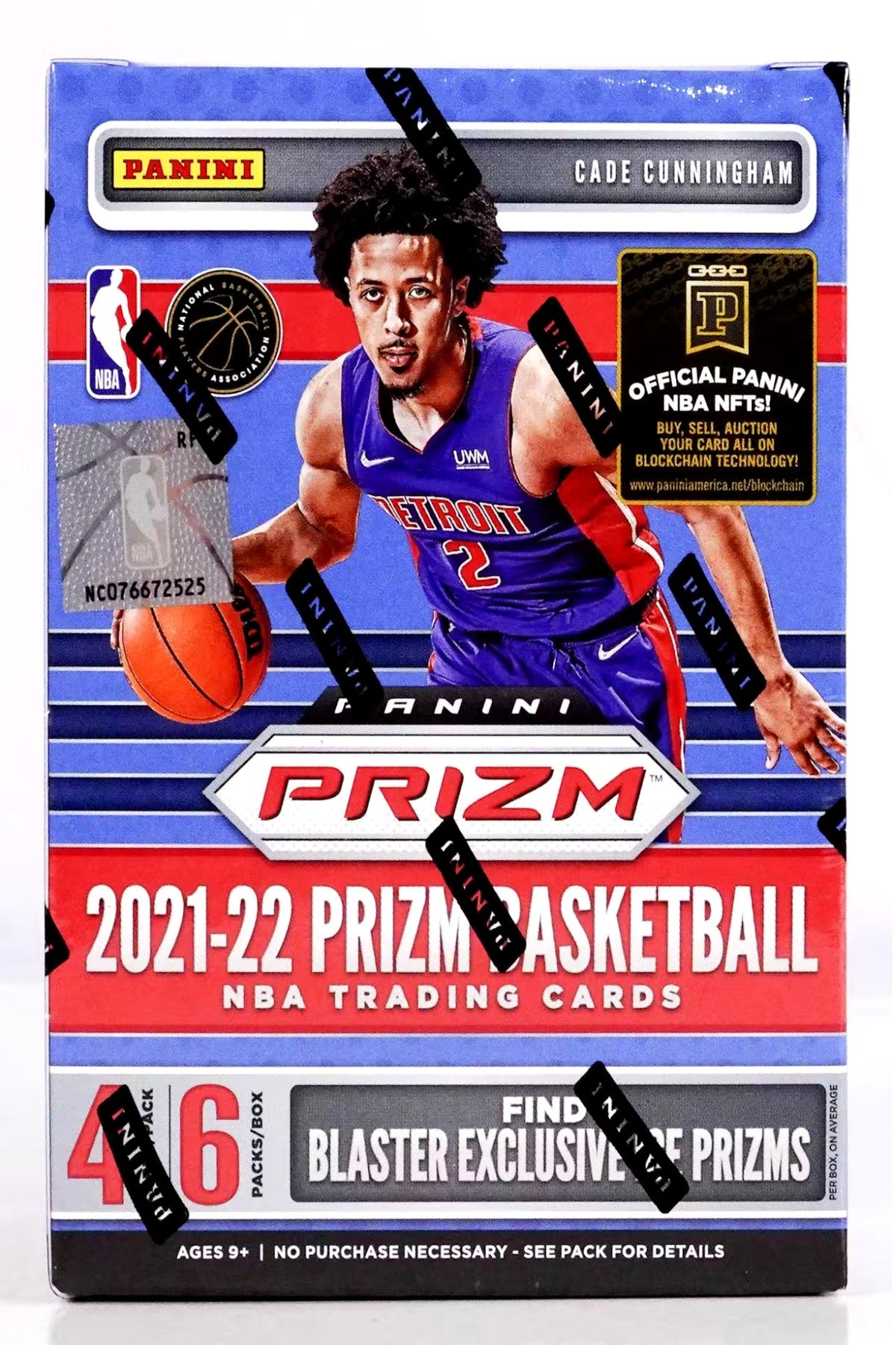 2021/22 Panini Prizm Basketball Blaster Box