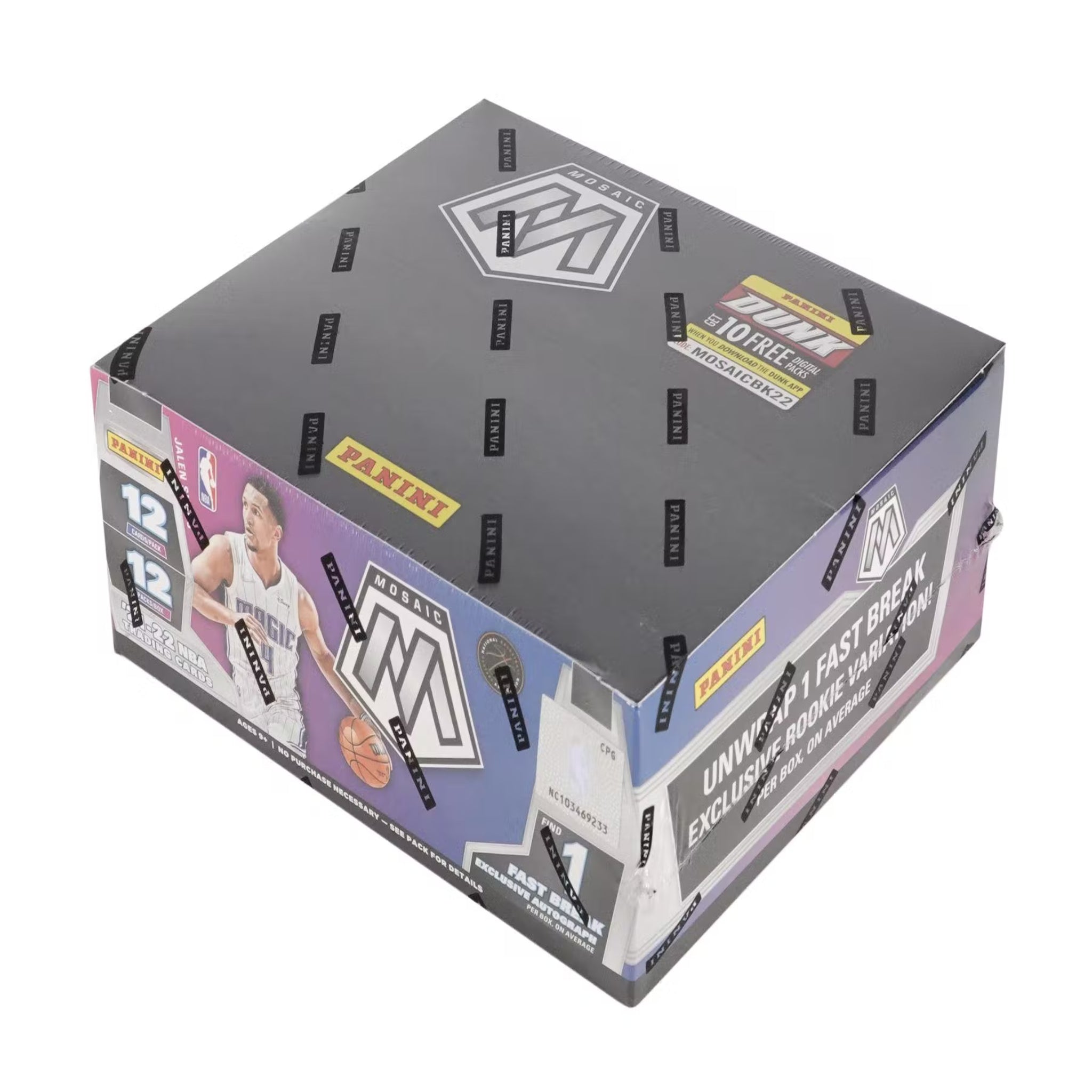 2021/22 Panini Mosaic Basketball Fast Break Box