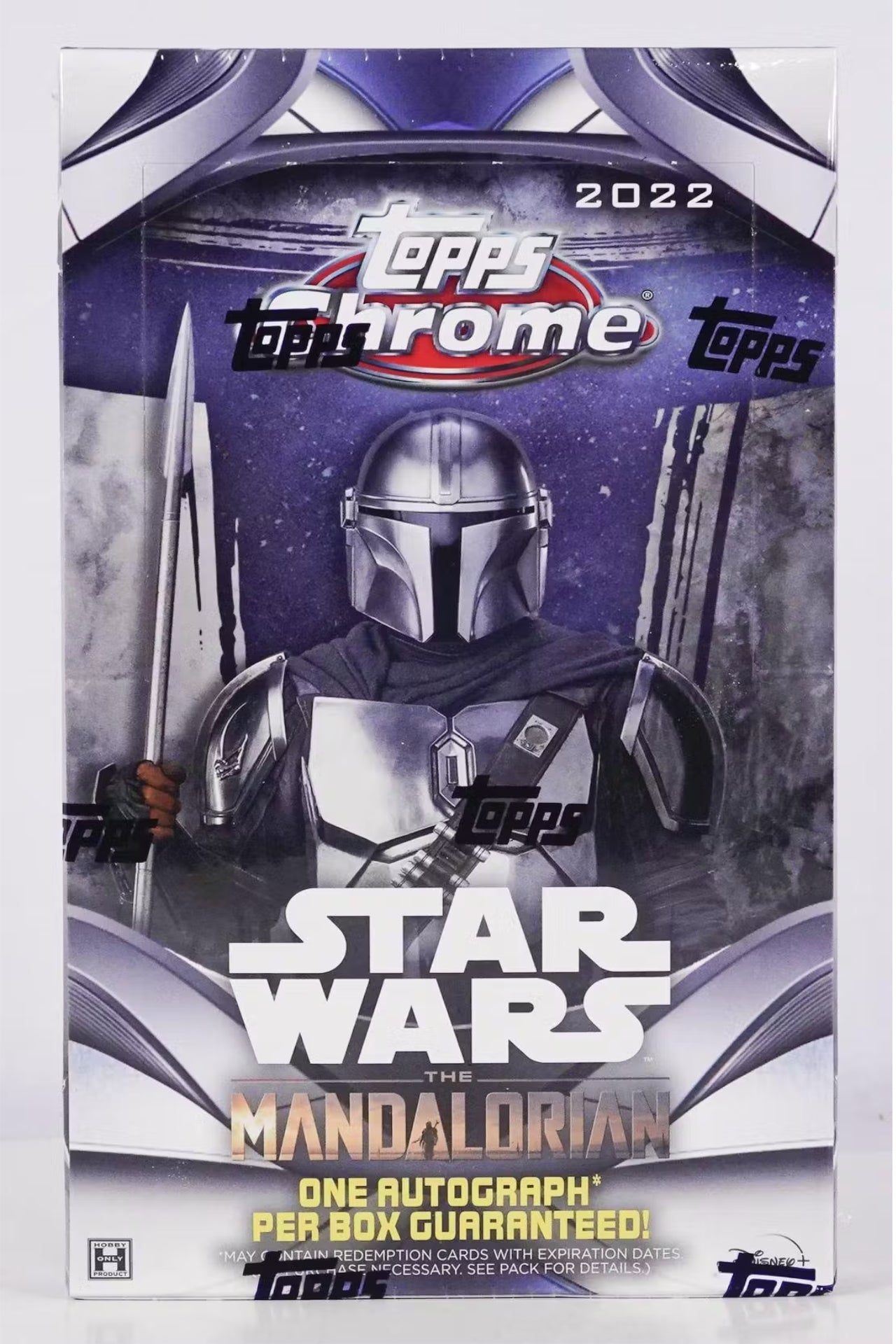 2022 Topps Chrome Star Wars Mandalorian Beskar Hobby Box