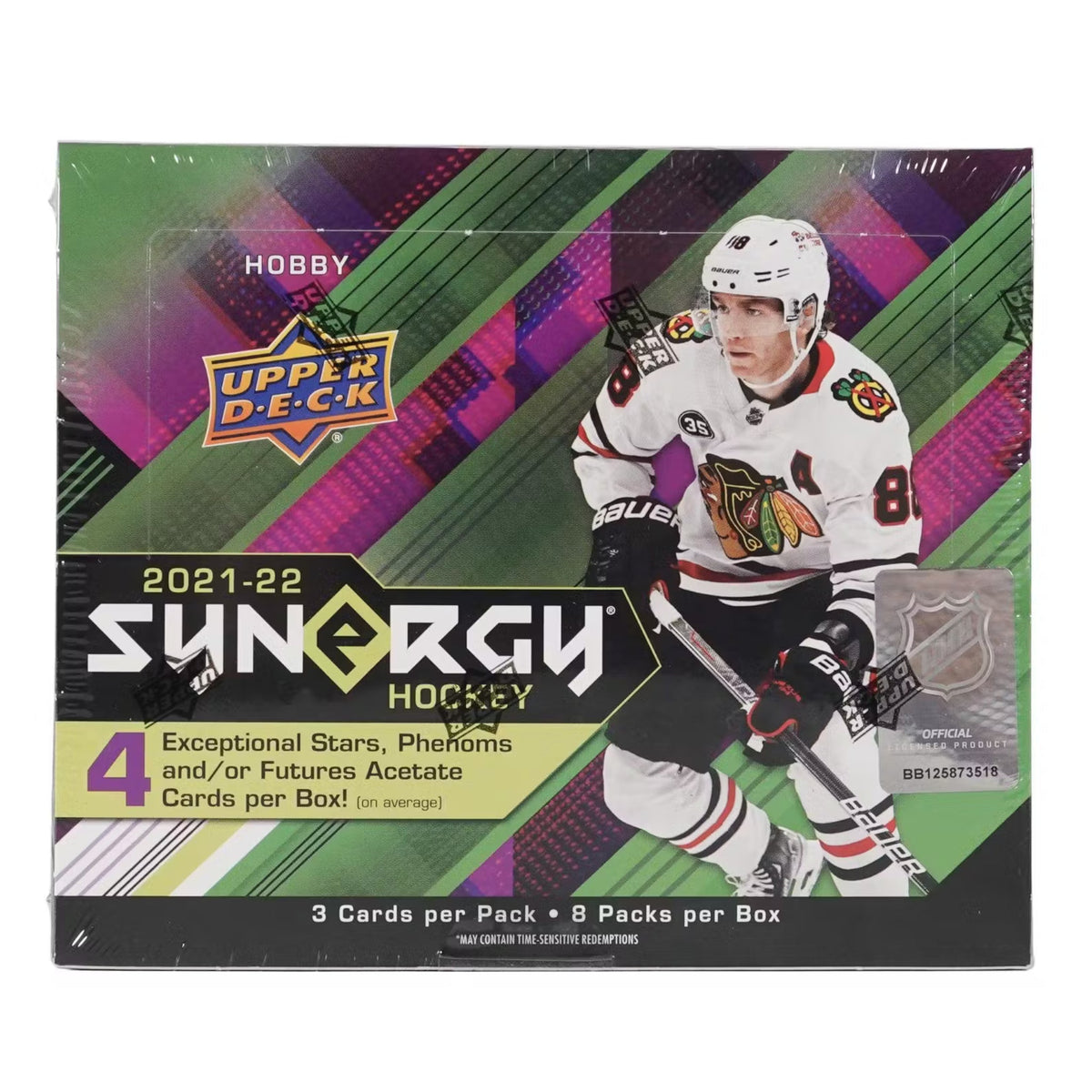 2021/22 Upper Deck Synergy Hockey Hobby Box