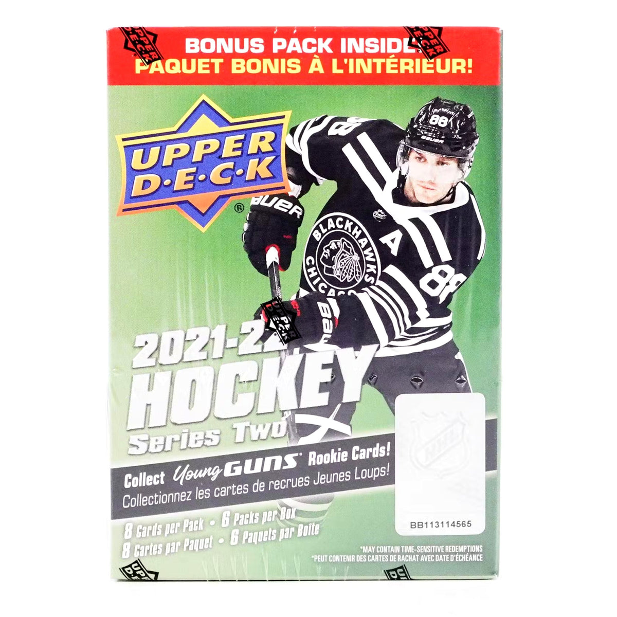 2021/22 Upper Deck Series 2 Hockey Blaster Box