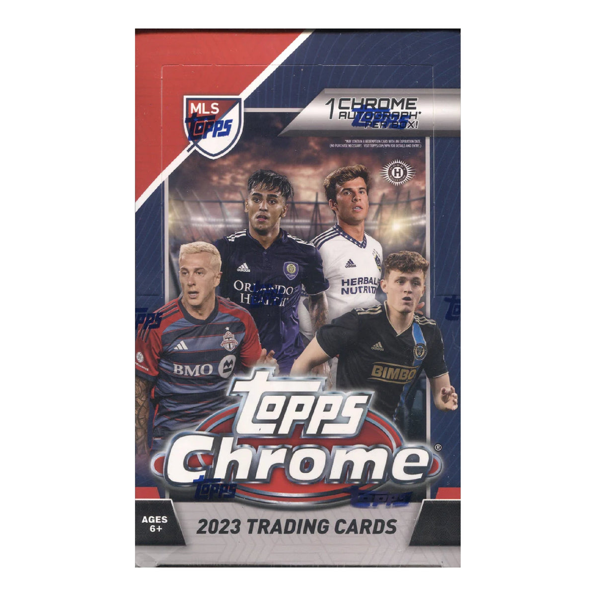 2023 Topps Chrome MLS Major League Soccer Hobby Box