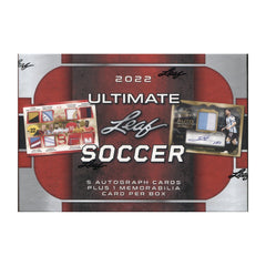 2022 Leaf Ultimate Soccer Hobby Box