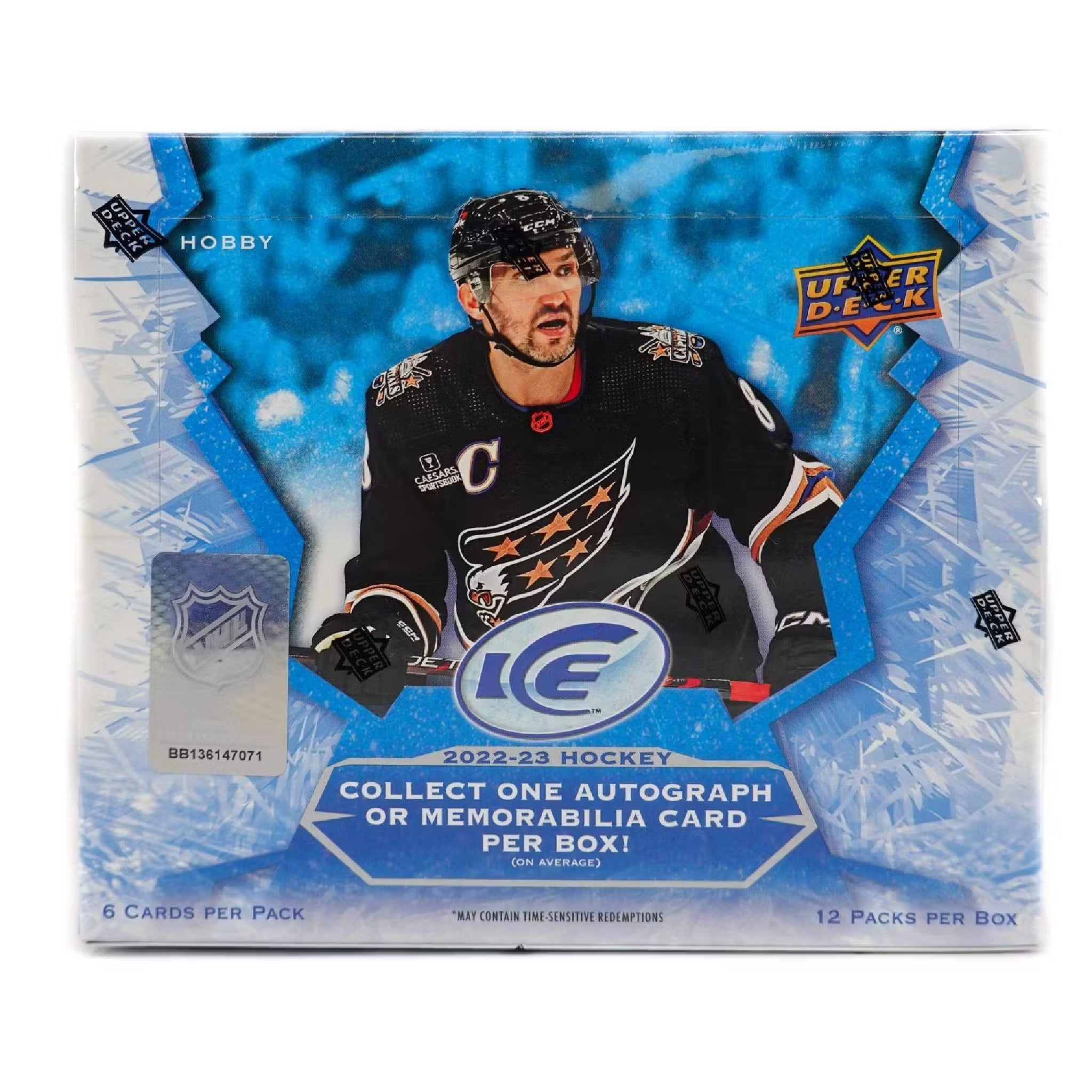 2022/23 Upper Deck Ice Hockey Hobby Box