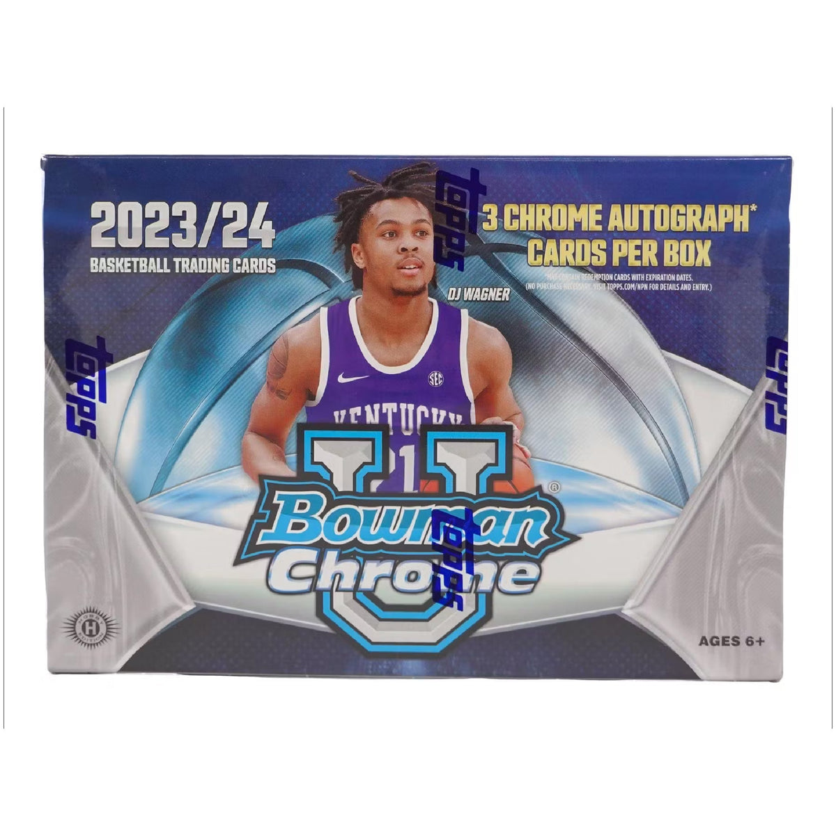 2023/24 Bowman Chrome University Basketball Breakers Delight Box