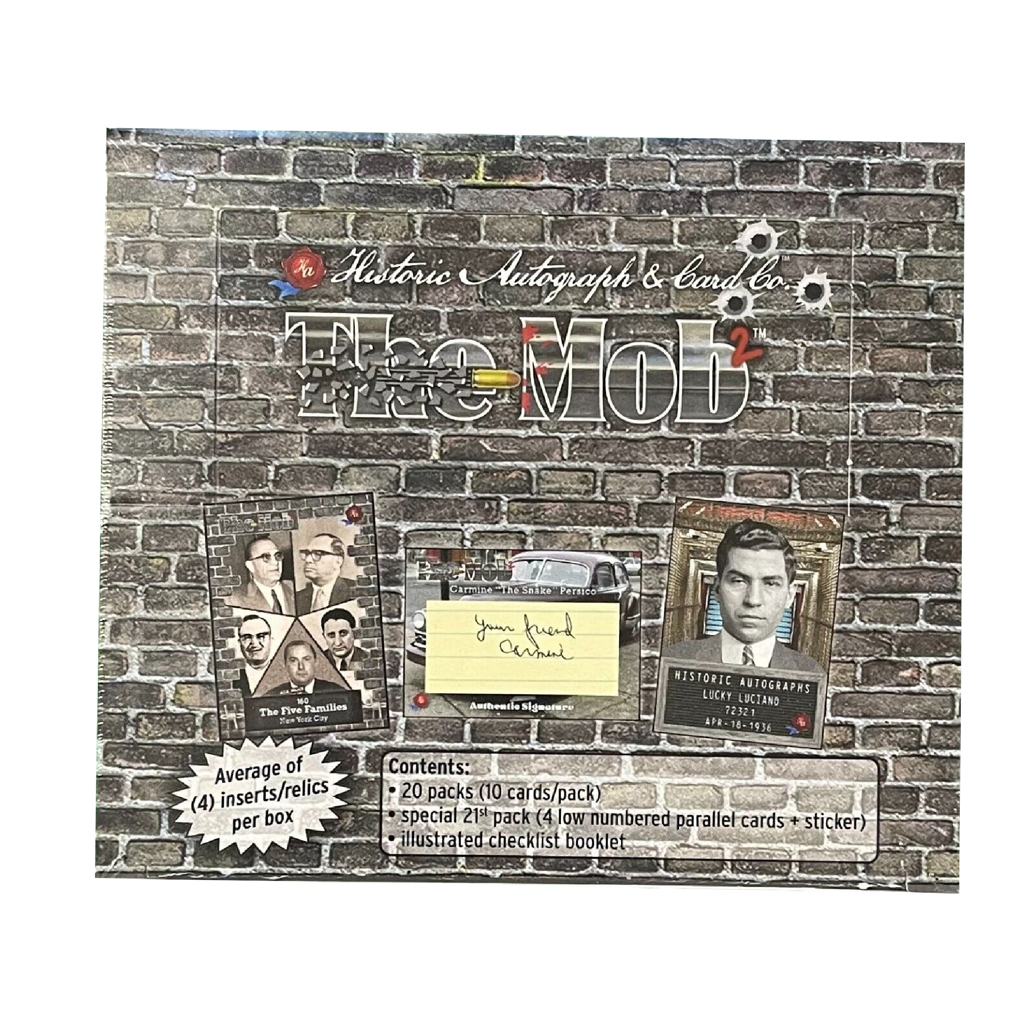 2023 Historic Autographs The Mob Series 2 Hobby Box
