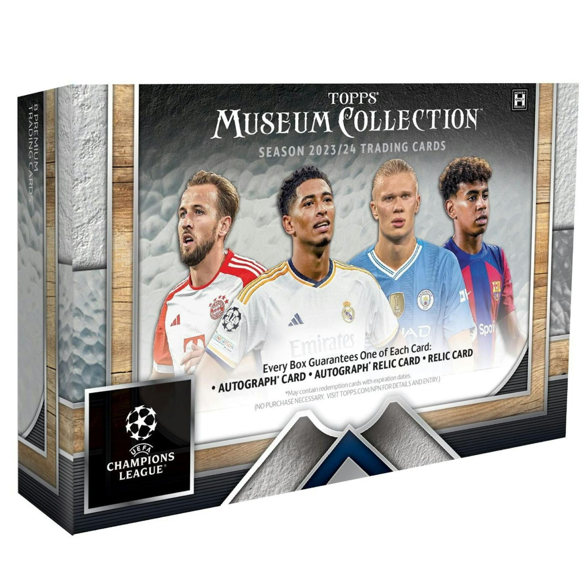2023/24 Topps Museum UEFA Club Competitions Soccer Hobby Box