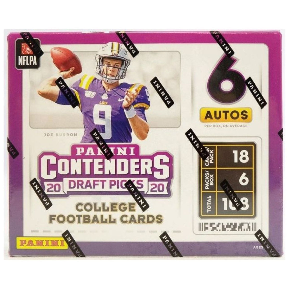 2020 Panini Contenders Draft Picks Football Hobby Box