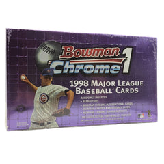1998 Bowman Chrome Baseball Hobby Box