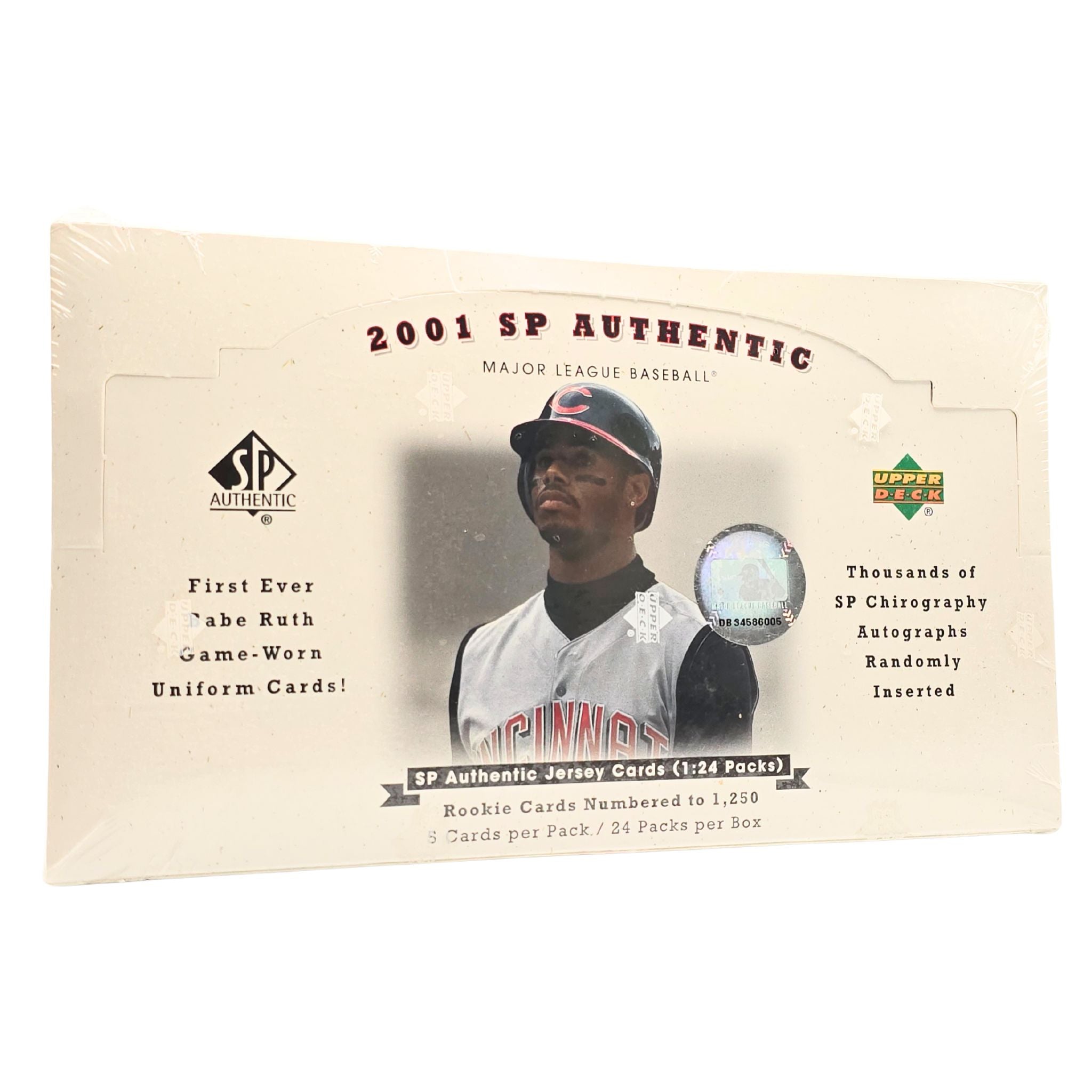 2001 Upper Deck SP Authentic Baseball Hobby Box