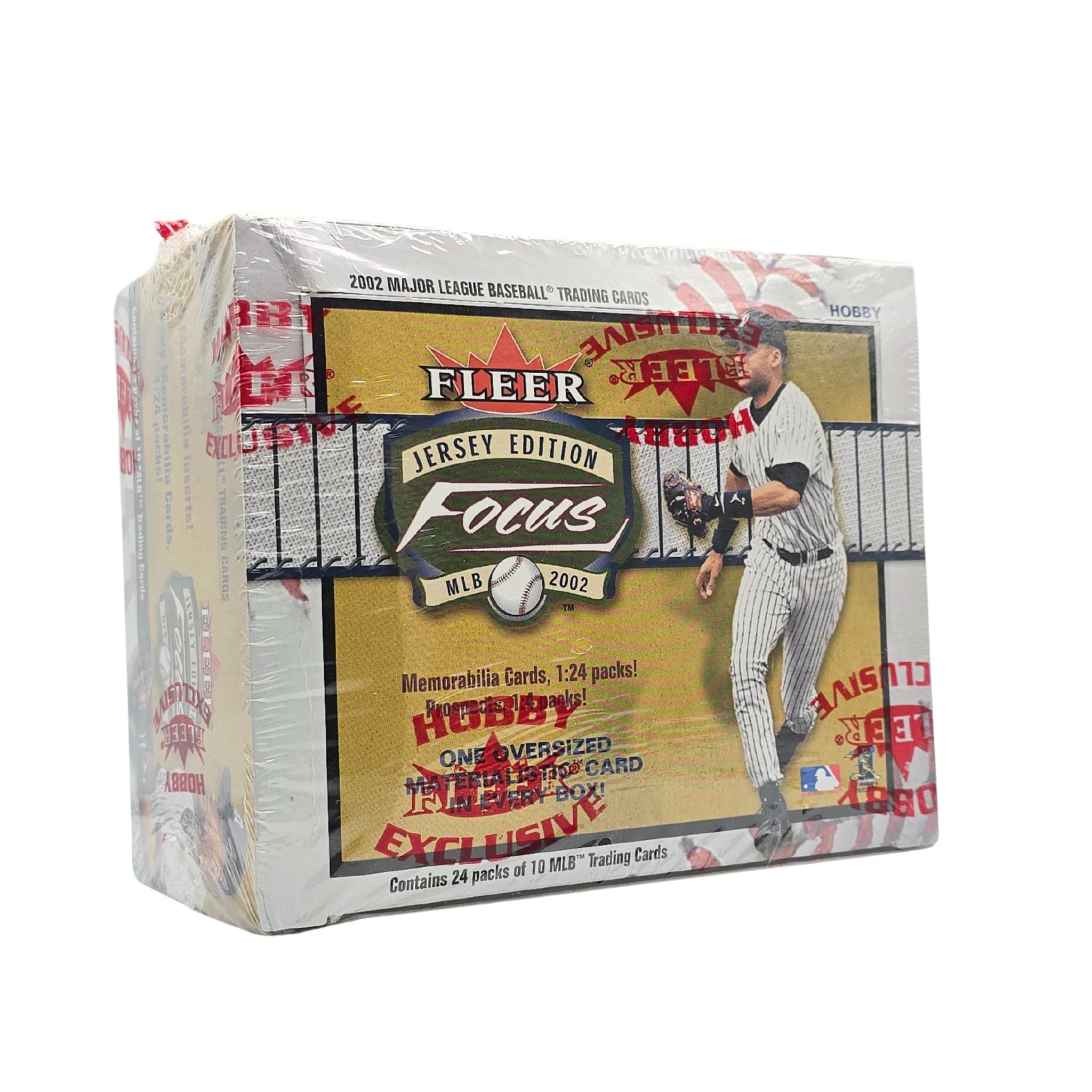 2002 Fleer Focus Jersey Edition Baseball Hobby Box