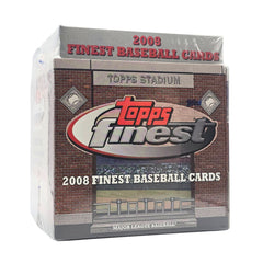 2008 Topps Finest Baseball Hobby Box