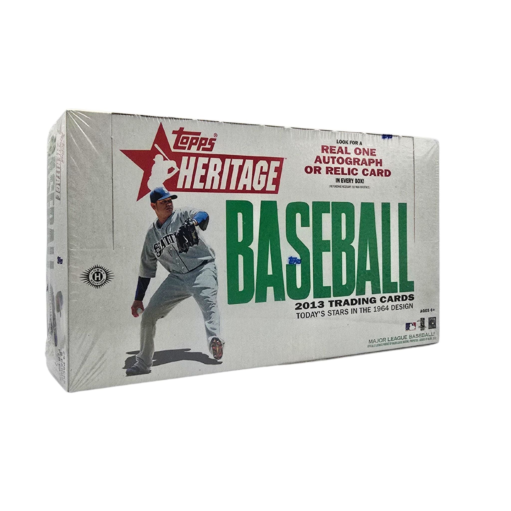 2013 Topps Heritage Baseball Hobby Box