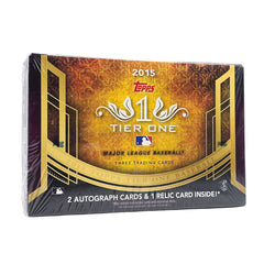 2015 Topps Tier One Baseball Hobby Box