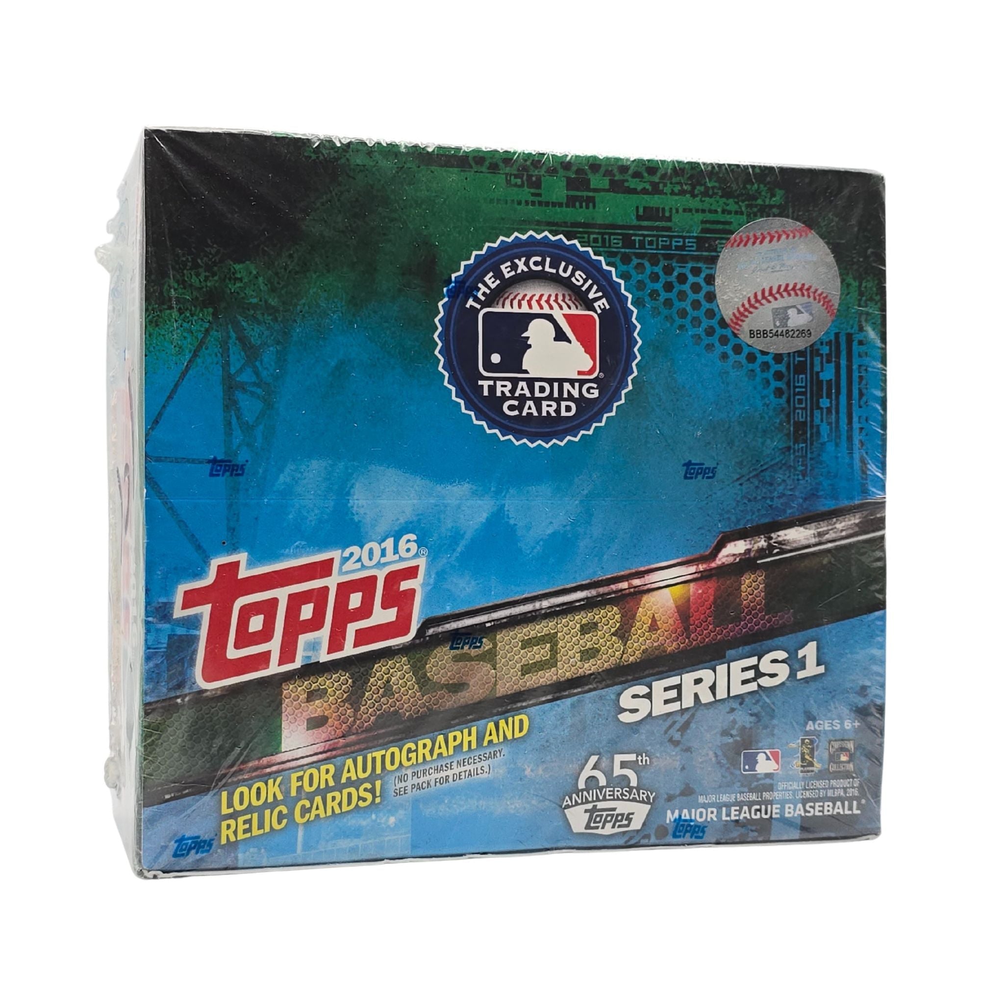2016 Topps Series 1 Baseball Retail Box