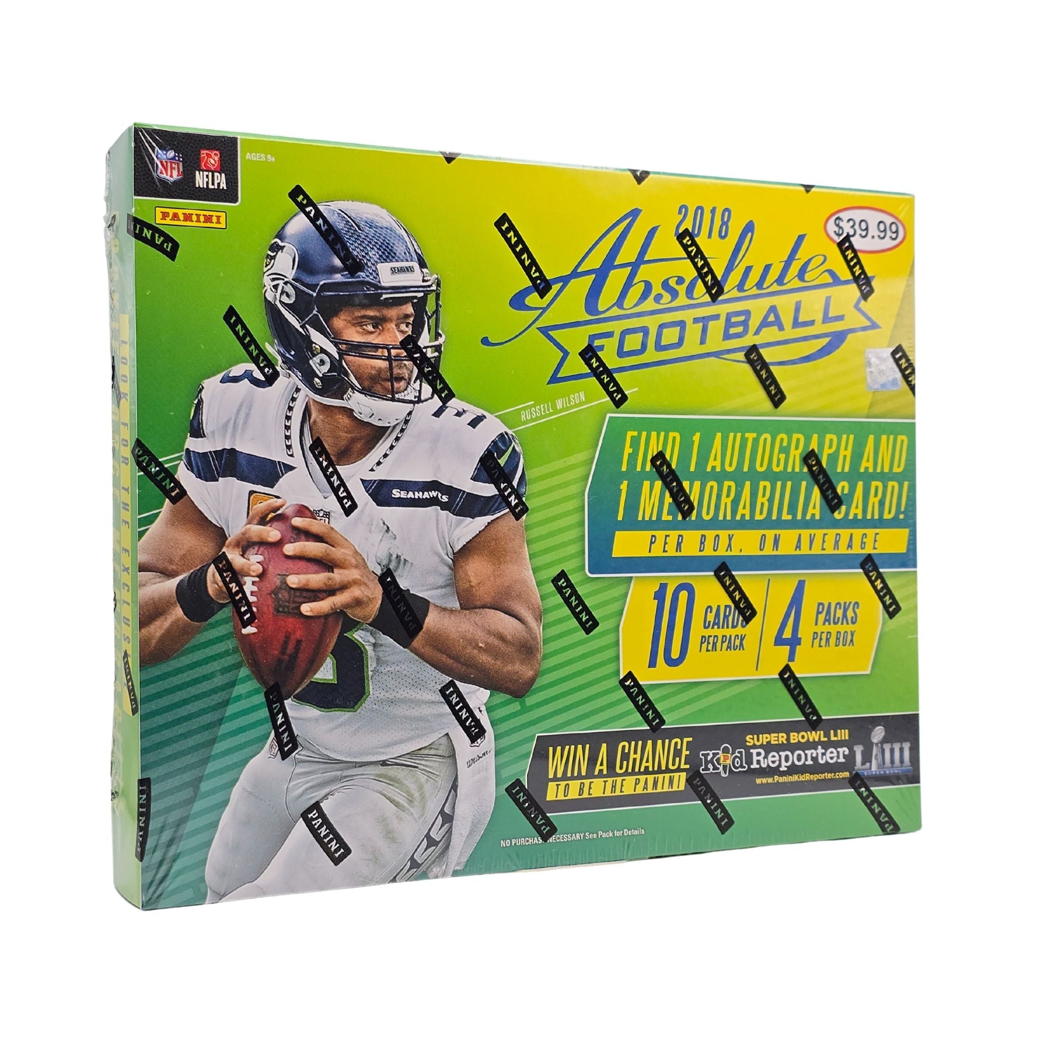2018 Panini Absolute Football Mega Box