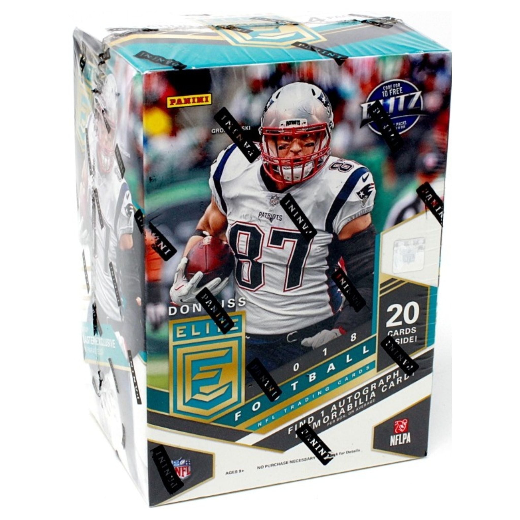 2018 Panini Donruss Elite Football Blaster Box